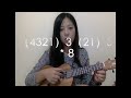 lois ukulele tutorial烏克麗麗彈唱教學005 缺口（庾澄慶）by lois cheung （長路）