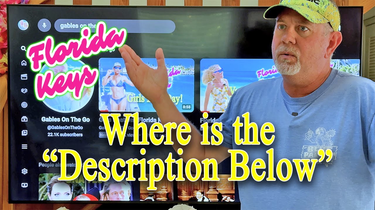 How To See Youtube Descriptions On Smart Tv Youtube