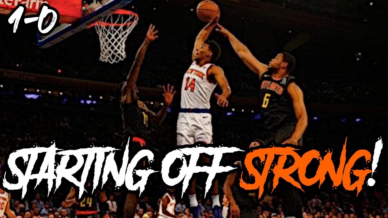 DEFENSE Helps The New York Knicks Beat The Atlanta Hawks In NBA Debut ...