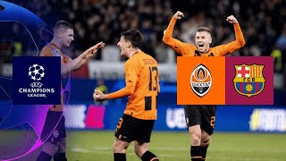 HIGHLIGHTS | Shakhtar Donetsk vs. Barcelona (UEFA Champions League 2023-24)