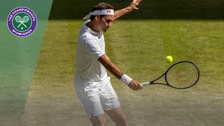Jay Clarke vs Roger Federer Wimbledon 2019 Second Round Highlights
