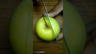 Green Apple Fruit cutting \u0026 amazing design | keu bojhena moner betha #shorts #apple #fruitcuting