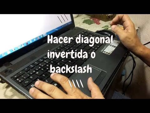 Geekalia: Escribir La Diagonal Invertida O Backslash