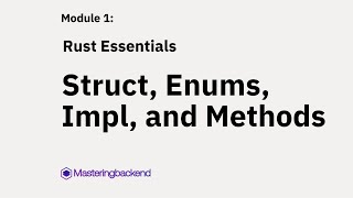 16 Struct, enum, impl and methods