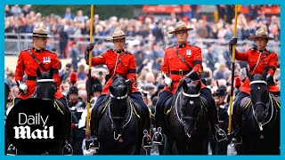 Queen Elizabeth II funeral: Canadian Mounties lead procession through London