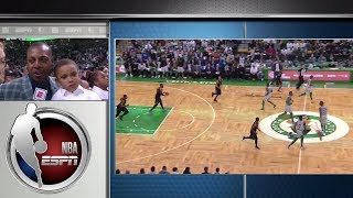 Paul Pierce's son has fun while dad reflects on career | ESPN