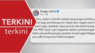 [TERKINI] Sertai PKR: Saya belum buat sebarang keputusan - Tengku Zafrul