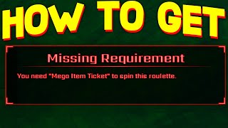 HOW TO GET MEGA ITEM TICKET in SOLS RNG! ROBLOX