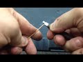 ThemowermediC1 MINUTE  / custom cable making  / how to make the z-bend in a cable