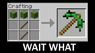 Minecraft wait what meme part 26 (What Crafting Pickaxe)