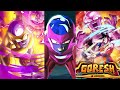 dragon ball legends ultra golden frieza with his unique equipment on an unconventional team