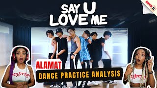 Alamat Say U Love Me Dance Practice Analysis | Latinas Reaction | Philippines - Minyeo TV 🇩🇴