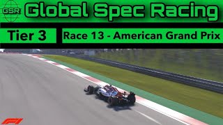 GSR Xbox Tier 3 S3 R13/15 - USA Grand Prix (Full Race Part 1)