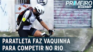 Após ser atropelado, ciclista paratleta faz vaquinha para competir | Primeiro Impacto (06/09/22)