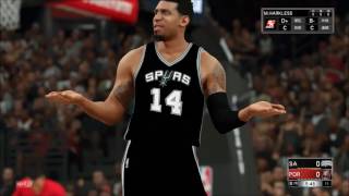 必看！！nba2K17最好教程！如何打败名人堂电脑！进攻篇1