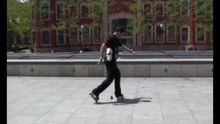 Double Crazy backward 1 cone  - Slalom Tricks