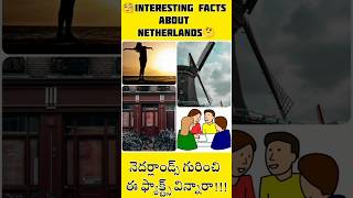 Interesting Facts About Netherlands||#factsshorts #telugufacts #ytshorts