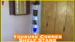 Yoobure Corner Shelf Stand || MumblesVideos Product Review