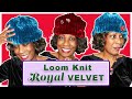 Time for Crafts: How to Loom Knit A Velvet Hat with Wambui Made It