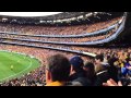 Crowd Sings Hawthorn Song 2013