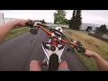 KTM EXC 125 WHEELIE PRACTICE