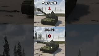 Marder 3H vs ZIS-30 #teardown #warthunder #military #gaming #tank #war