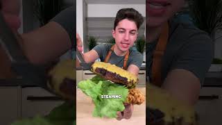 Making A Burger Bun Out Of RAMEN