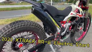 TRRS XTRACK RR-Ｅ Electric Start 2022: セル付き林道仕様!