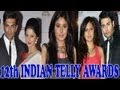 TV Stars walk the RED CARPET at The 12th Indian Telly Awards