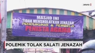 Alasan Pemasangan Spanduk Tolak Salati Jenazah