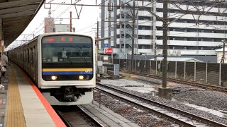 【高速通過】209系2100番台回送　稲毛駅を高速通過！