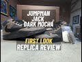 First Look! Jumpman Jack Dark Mocha Replica Review