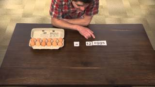 Cartons of Eggs - Intro Algebra Review