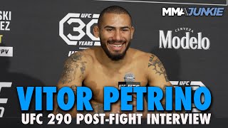 Vitor Petrino Pleads Matchmakers to Sign Teammates After Submission Win | UFC 290
