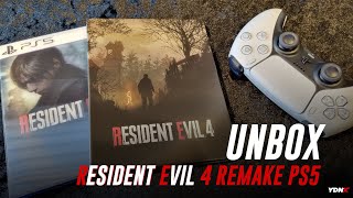 Unbox Resident Evil 4 Remake แกะกล่องแผ่น PS5 ปกพิเศษ!!!