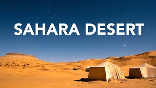 Camping in the Tunisian Sahara Desert -Tunisia travel