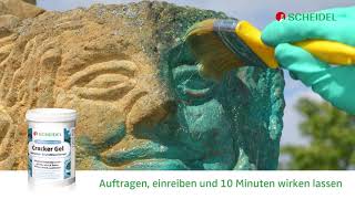 Graffitischutz-Imprägnierung für Sandstein