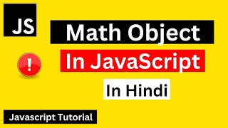 Math Object In JavaScript | Math Object In JavaScript Tutorial in Hindi/Urdu