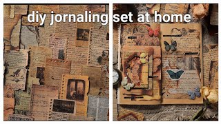 diy a jornaling set at home | jornaling