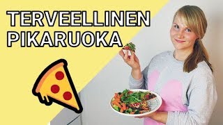 Tämä terveellinen pikaruoka valmistuu vartissa