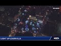 LIVE: Aerial view of Light Up Louisville and tree lighting ceremony