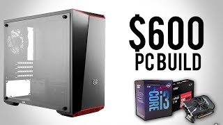 $600 i3 8300 Gaming PC Build 2018 - Budget Intel Coffee Lake Build!