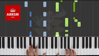 Shark Soup / ABRSM Piano Grade 4 2021 \u0026 2022, C:3 / Synthesia Piano tutorial