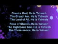 HE is Yahweh