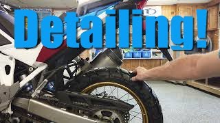 How I detail my CRF1100L DCT Africa Twin