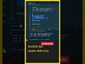 JavaScript Tutorial For Beginners, (Update JSON Array), Learn JavaScript, JavaScript Tutorial Telugu