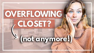 Wardrobe Overflowing? Watch THIS First!