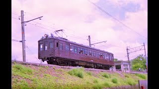 クモハ42　小野田線小野田駅乗り入れ走行