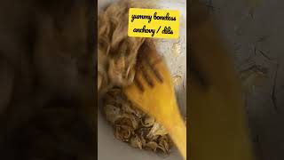 Yummy and Crunchy Fried Anchovy/ Dilis #shorts #anchovy #bonelessanchovy #friedcrunchyanchovy #asmr