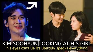 Kim soohyun looks at Kim jiwon (his eyes and smiles can't lie it literally speaks everything)